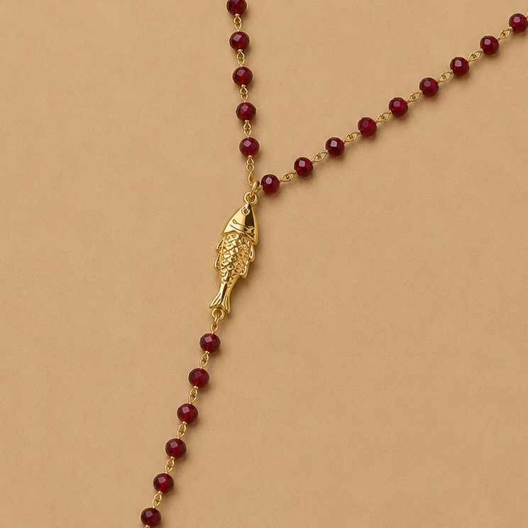 FISH TIE NECKLACE