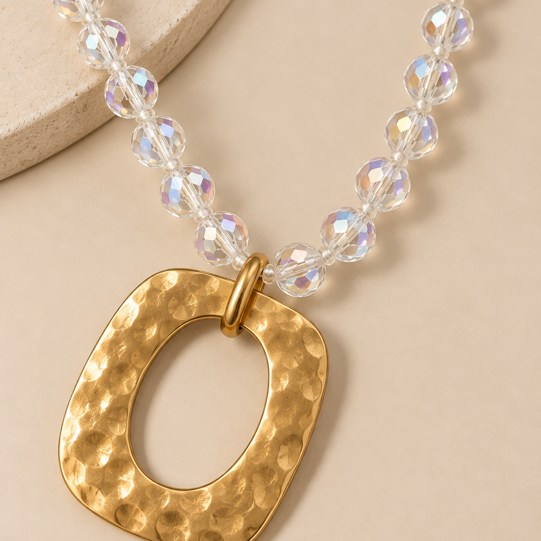 Collar Vela, vista completa - Alma de Plata