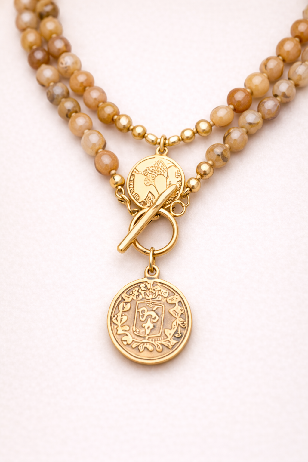 COLLAR MEDALLA MARINA