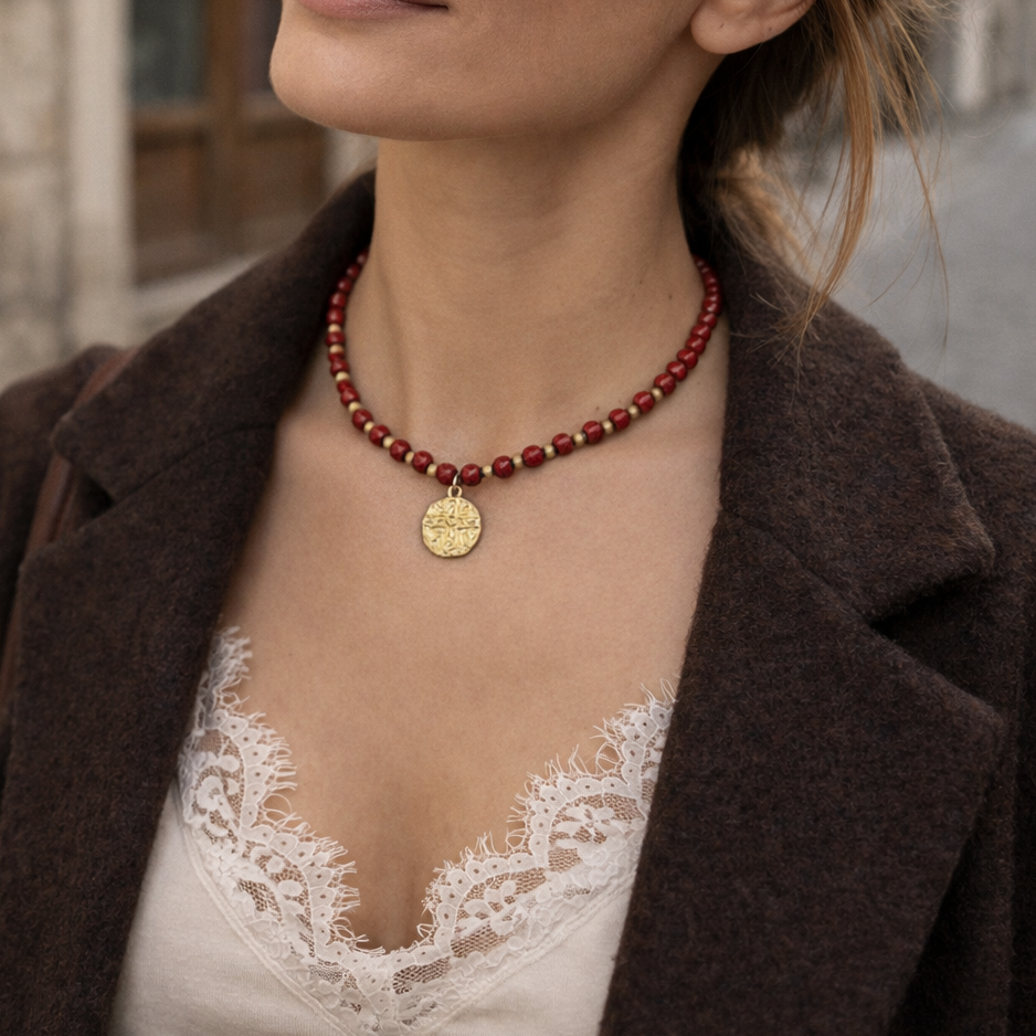 COLLAR MEDALLÓN ELUMI