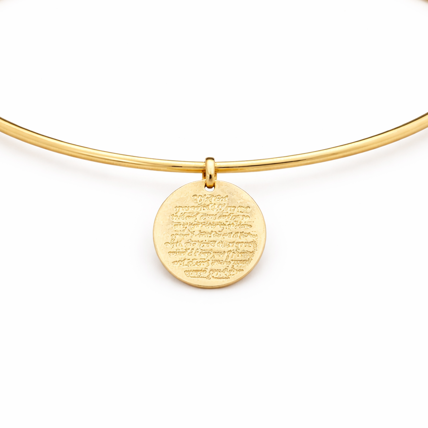 CHOKER MEDALLA OVAL