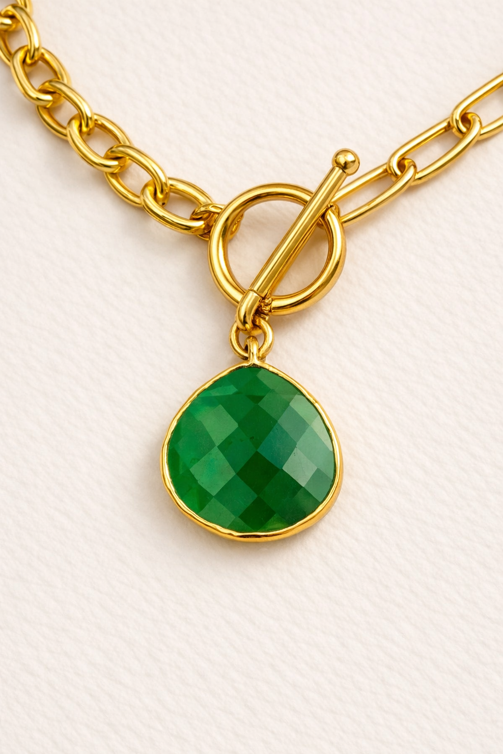COLLAR PIEDRA LUNA AURORA