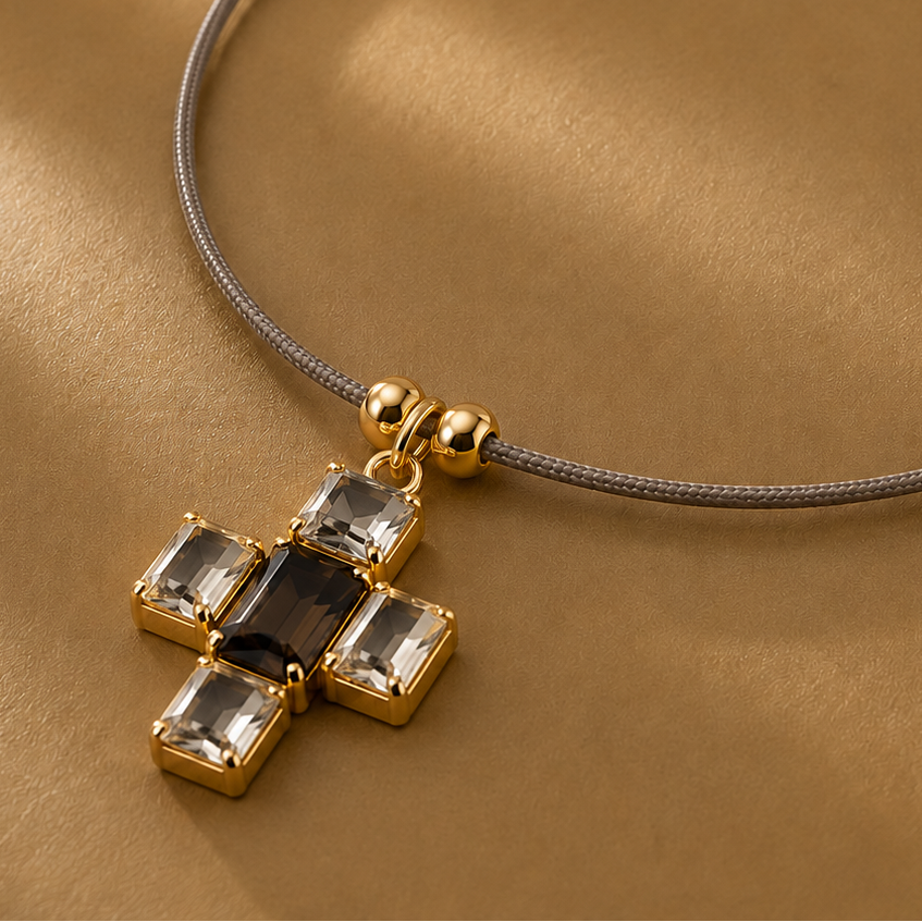 Collar Imantado Esenza cruz